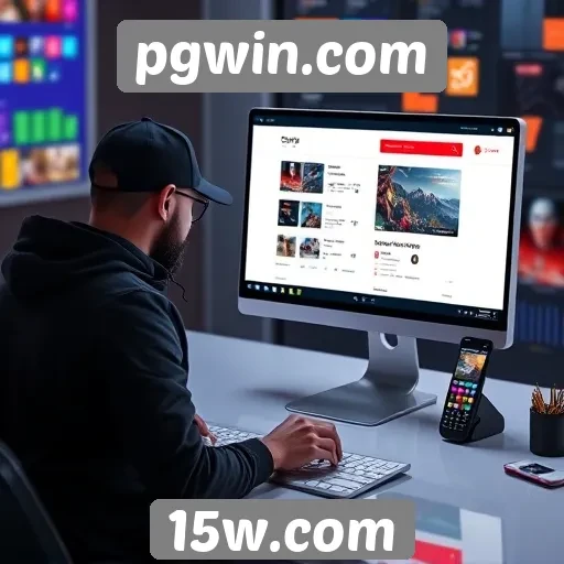 Estratégias de marketing digital utilizadas pelo pgwin.com